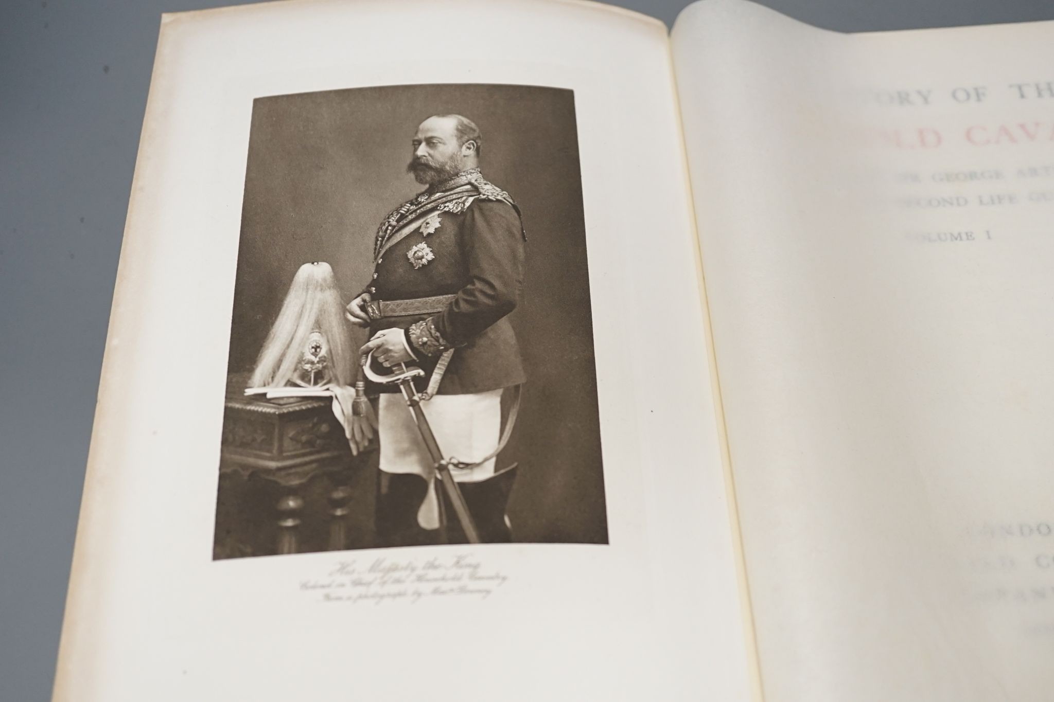 Arthur, George Sir - The Story of the Household Cavalry, 3 vols, London 1909-26